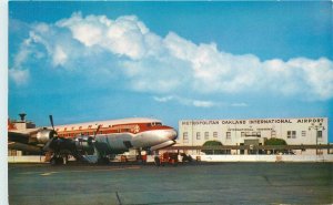 Postcard 1950s California International Aircraft Oakland Roberts 22-14347