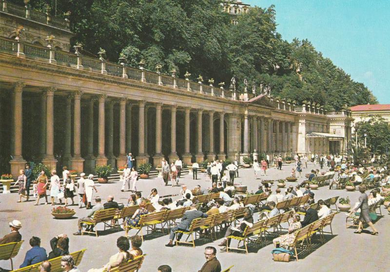 Colonnade of the Czechoslovak Soviet Friendship, Karlovy Vary, Czech Republic