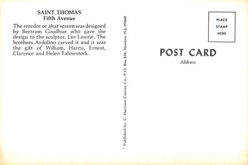 Saint Thomas   Newton, New Jersey 