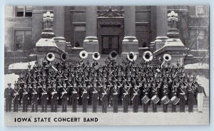 Ames Iowa IA Postcard Music Department Iowa State Concert Band Orchestra Vintage