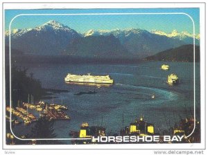 Ferry, Horseshoe Bay, British Columbia, Canada, 1970-1980s