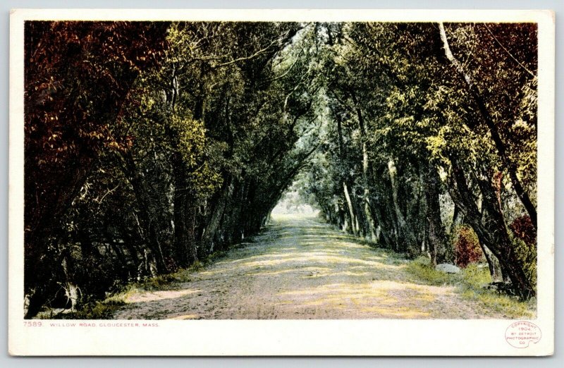 Gloucester MA~Narnia Quality Willow Road ~Detroit Publishing #7589 c1910 PC