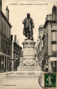 CPA LANGRES - Diderot philosophe né a LANGRES en 1713 (430740)