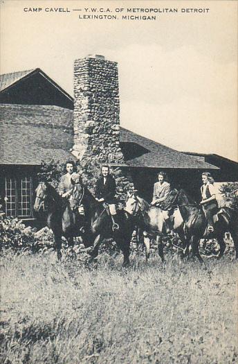 Horseback Riding At Camp Cavell Y W C A Of Metropolitan Detroit Lexington Mic...