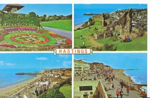 Sussex Postcard - Views of Hastings     ZZ3634