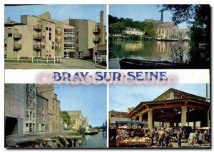 Postcard Modern Bray sur Seine (S & M)