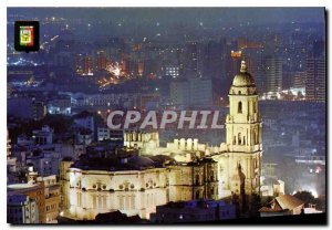 Modern Postcard Costa del Sol Cathedral ILLUMINATED