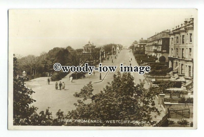 aj0236 - Upper Promenade , Westcliff-on-Sea , Essex - postcard