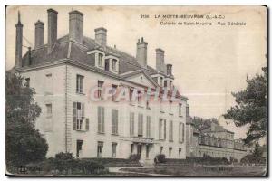 Old Postcard The motte Beuvron Saint Meurice Colony General view