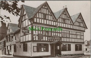 Gloucestershire Postcard - The Bell Hotel, Tewkesbury   RS28041