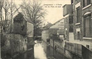 CPA  Longjumeau - L'Yvette vue du Pont, en aval   (172135)