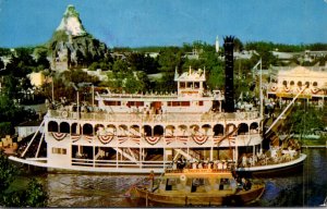 Disneyland Frontierland Mark Twain Riverboat 1958