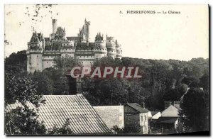 Old Postcard Pierrefonds Chateau