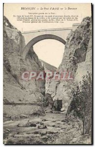 Old Postcard Briancon The Asfeld Bridge Durance