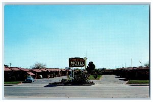 Tucson Arizona Postcard Frontier Motel Drachman Exterior Building c1960 Vintage