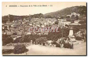 Postcard Old Bormes Panorama of the City of Hotels