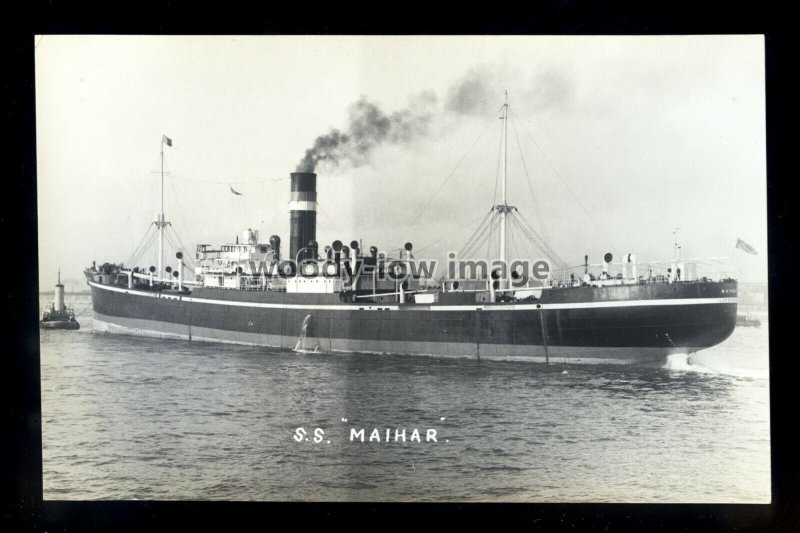 bf984 - Brocklebank Cargo Ship - Maihar - postcard by B Feilden