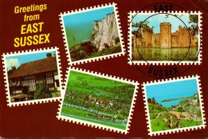 England Greetings From East Sussex Multi View