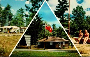 Canada Quebec Thessalon Pine Crest Tent and Trailer Park On Lake Huron