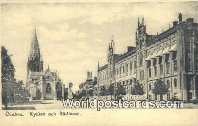 Museum och Tyska kyrkan, Göteborg Sweden Postcard