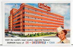 Visit the world's most modern cigarette factory! Durham home of L&M Ches...