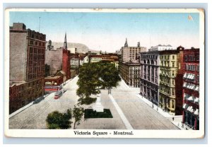 C. 1915-20 Victoria Square Montreal. Postcard F135E