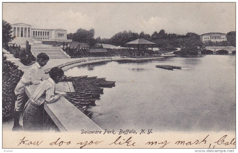 Delaware Park, Buffalo, New York, PU-1906