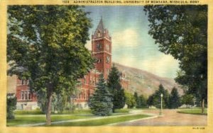 University of Montana in Missoula, Montana