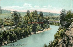 OH, Zanesville, Ohio, Black Hand View, Hugh C. Leighton No. 5376