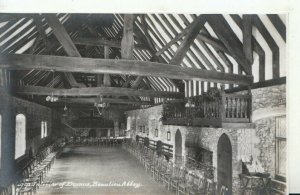 Hampshire Postcard - Interior of Domus - Beaulieu Abbey - Real Photo Ref TZ10178
