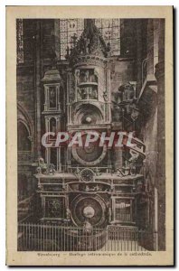 Postcard Old Strasbourg Astronomical Clock of the cathedral