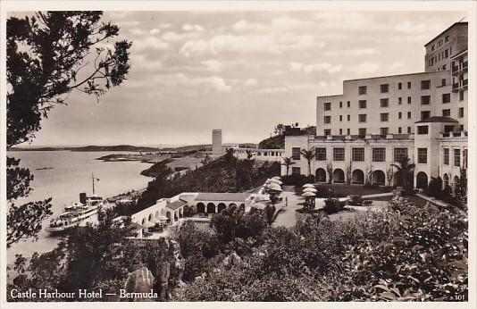 Bermuda The Castle Harbour Hotel Real Photo