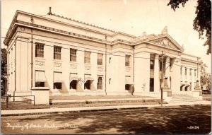 Real Photo Postcard Registry of Deeds in Dedham, Massachusetts