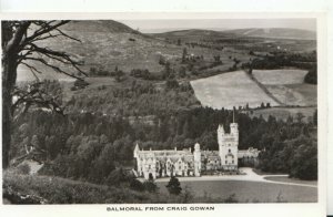 Scotland Postcard - Balmoral from Craig Gowan - Real Photograph - Ref 21133A