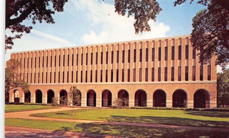Houston Texas 1960s Postcard Allen Center Rice University 