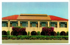 Typical Barracks Building US Naval Training Center San Diego CA Chrome Postcard