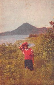 Lago de Atitlan Guatemala Postcard