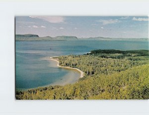 Postcard Lookout on Kama Hill provides a panoramic view of Lake Superior Canada