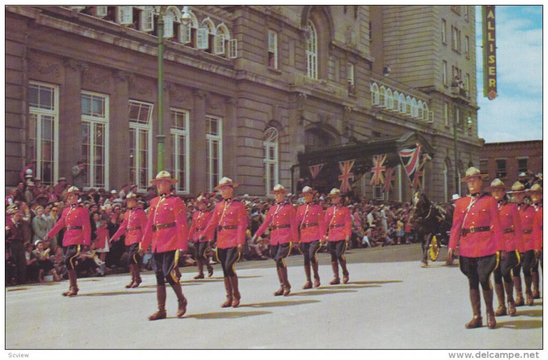 CANADA, 1940-1960´s; Members Of The Famed Royal Canadian Mounted Police