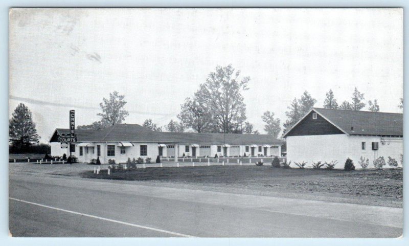 WHITES CREEK, Tennessee TN ~ Roadside Motel CARTEL COURTS c1950s  Postcard