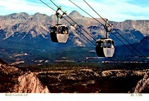 Canada - Alberta, Banff. Sulphur Mountain  (Aerial Lift)