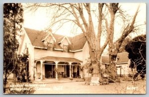 RPPC  General Vallejo's Homestead  Sonoma   California  Postcard