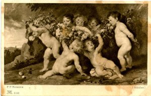 Painting - The Garland of Fruits   (P.P. Rubens)