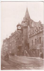 Edinburgh; The Tollbooth RP PPC, 1947 PMK, Note Policeman & Milk Delivery Cart 