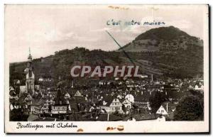 Postcard Old Reutlingen put Achalm