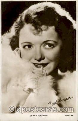 Janet Gaynor Unused 