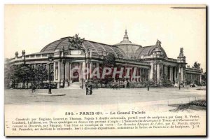 Old Postcard Paris Grand Palais