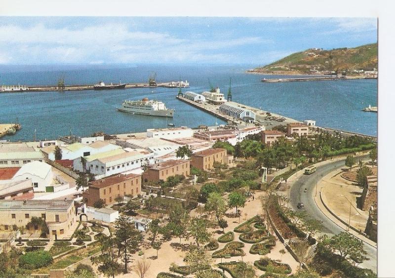 Postal 037152 : Ceuta. Puerto. Vista parcial