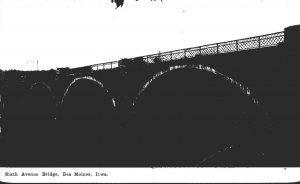 Iowa Des Moines Sixth Avenue Bridge
