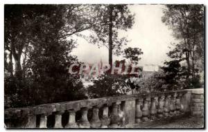 Modern Postcard Sable sur Sarthe Public Garden View
